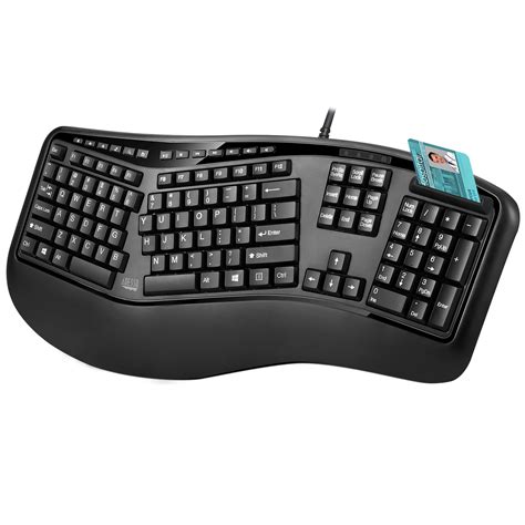 smart card keyboard driver|ergonomic smart card keyboard.